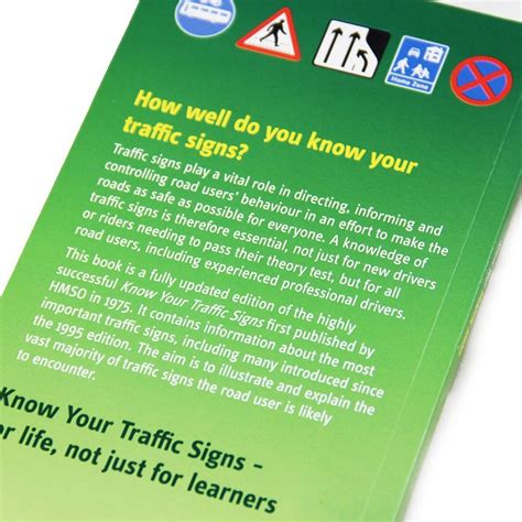 Know Your Traffic Signs Driving Instructors Association