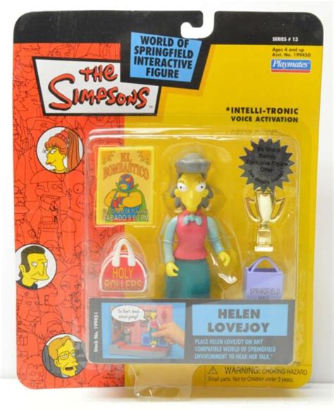 Helen Lovejoy Action Figure The Simpsons Playmates Toys 2003 Ebay