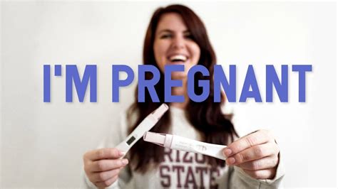 Finding Out I M Pregnant Live Pregnancy Test Results Youtube