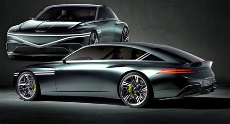 New Genesis X Speedium Coupe Debuts As A Stylish, Electric GT Concept