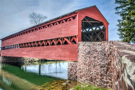 Sachs Covered Bridge The Haunted Bridge In Pennsylvania That Will Give