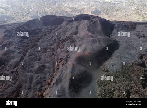 Aerial View Of Volcanoes In Tenerife Canary Islands Spain High