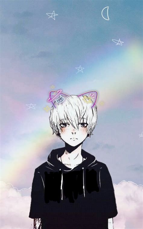 anime boy anime wallpaper galaxy boy lgbt...