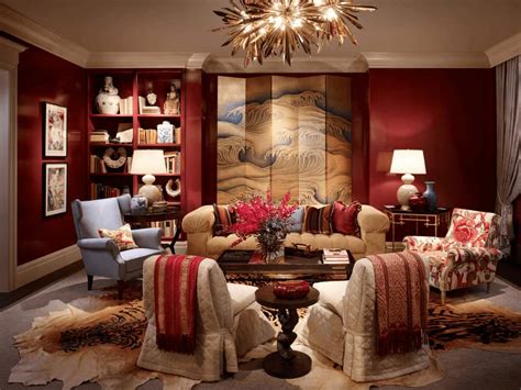 40 Red Living Room Ideas Photos