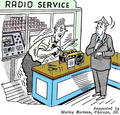 electronics themed comics june 1951 radio electronics rf cafe