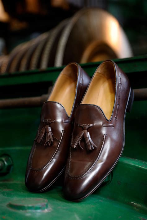 Men S Brown Leather Tassel Loafer These Classic Brown Loafers Are Superbly Manufactured For