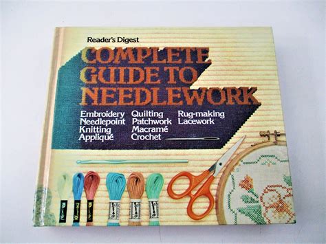 Vintage Readers Digest Complete Guide To Needlework Hardback Book Bk678