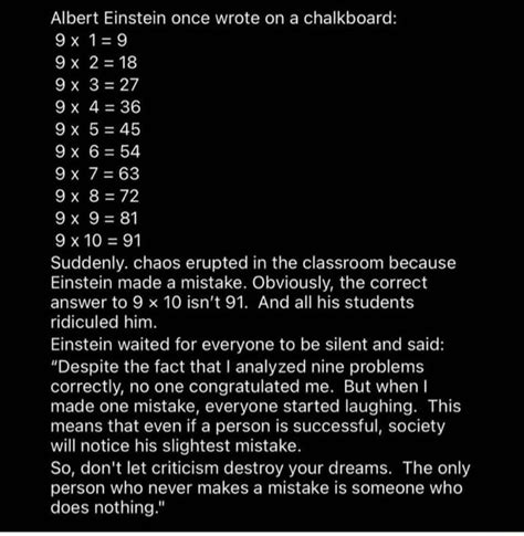 Albert Einstein Once Wrote On A Chalkboard X Suddenly Chaos