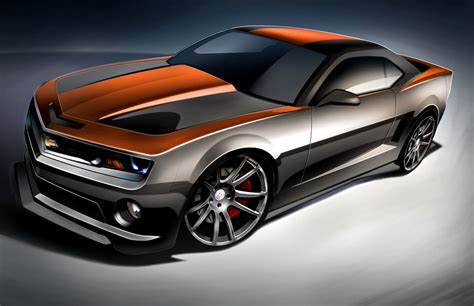 Muscle Car Designs And Concepts By Sean Smith At