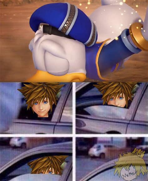 Donald Does Heal Me But This Is Funny 😂 Kingdom Hearts Funny Kingdom Hearts Art Kingdom Hearts