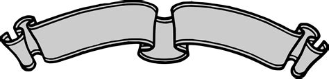 Ribbon Outline Banner Clip Art Free Vector For Free Download About 2