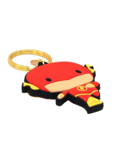 The Flash Chibi Dc Comics Official Keychain Redwolf