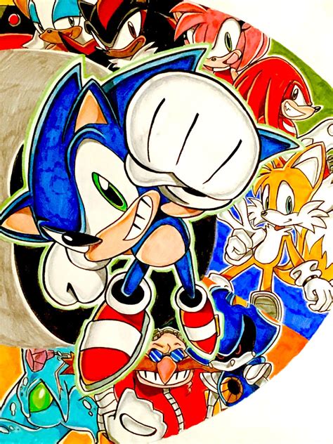 Sonic The Hedgehog 2018 By Artfrog75 On Deviantart