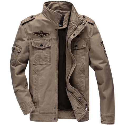 2015 Jacket Mens Bomber Jacket Men Casual Military Style Mens Coat