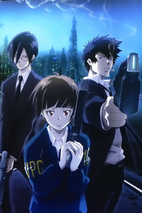 Psycho Pass Anime Main Characters Poster My Hot Posters