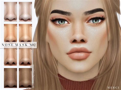 Pin On Nose Presets Sims 4 Cc