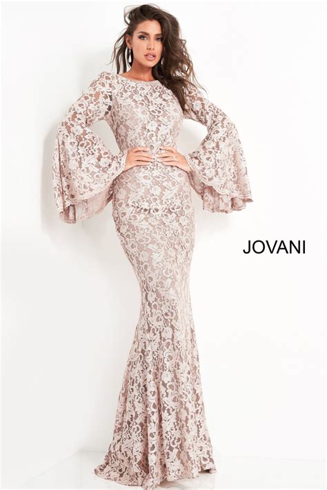 Jovani Long Sleeve Mob And Evening Dress Evening Gowns With