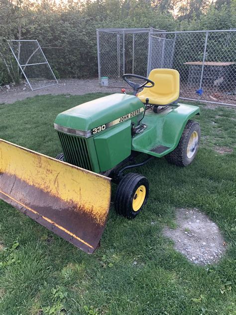 John Deere 330 Garden Tractor For Sale In Renton Wa Offerup