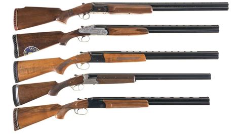 Five Engraved Overunder Shotguns Rock Island Auction