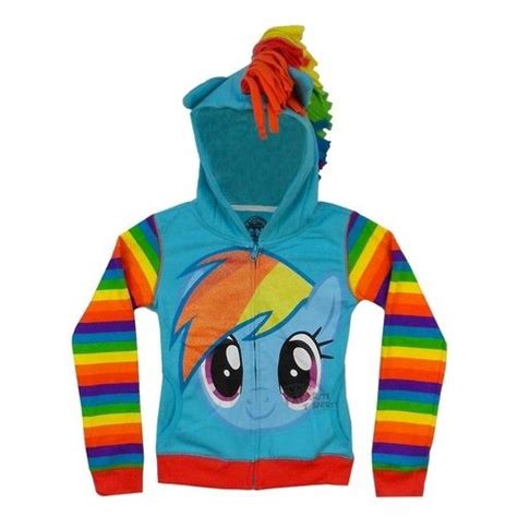 My Little Pony Rainbow Dash Costume Zip Up Youth Toddler Hoodie