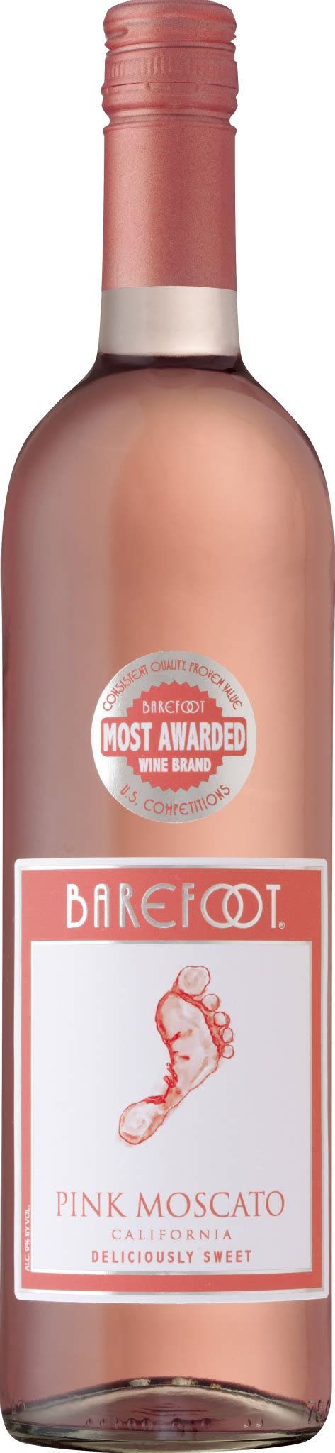 Barefoot Pink Moscato 750ml Luekens Wine And Spirits