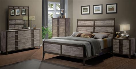 Are you looking for home furniture in henderson, nv? Bernards Furniture Henderson Mocha Finish 1617-110 King ...