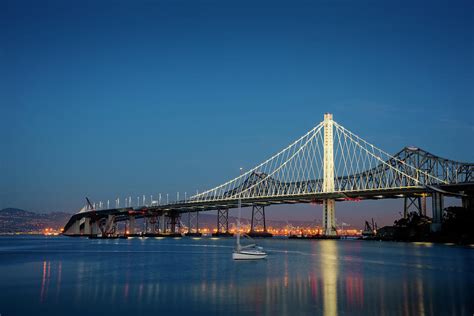 New Eastern Span Of The Bay Bridge At Photograph By Thomas Winz Fine