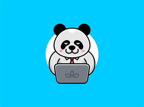 Working Panda By Bayu Risna Putra Bayurip On Dribbble