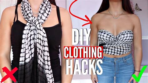5 Diy Clothing Hacks Every Girl Must Know How To Upcycle Old Clothes