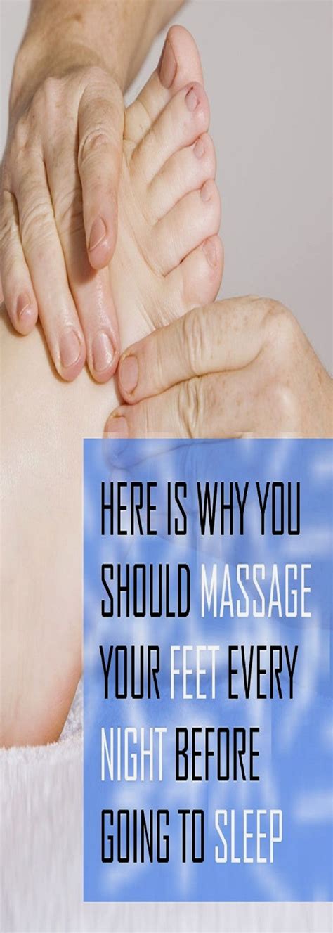 Here Is Why You Should Massage Your Feet Every Night Before Going To