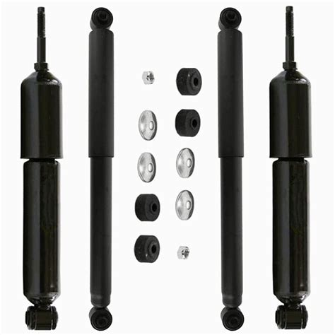4pcs Front Rear Shock Absorbers Kit For Dodge Ram 1500 2500 3500 Rwd