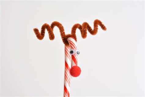 16 Fun Candy Cane Reindeer Crafts Guide Patterns