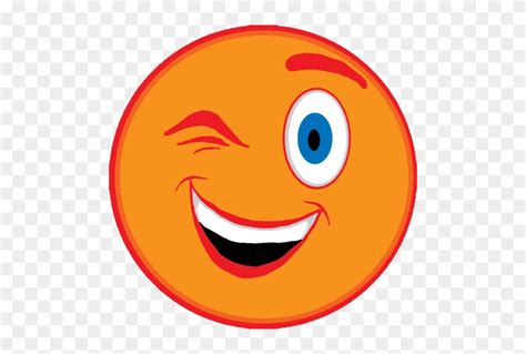 Pin Animated Smiley Face Clip Art Cartoon Picture Of Wink Full Size