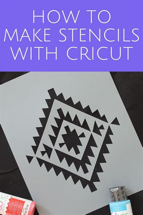 How To Make A Stencil With A Cricut Cricut Stencils How To Make