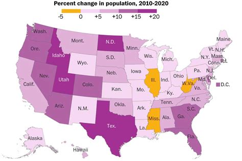 2020 Census Shows Us Population Grew At Slowest Pace In History