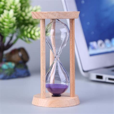 Wooden Hourglass Sand Clock 3 Minutes Hourglass Sandglass Fruugo Nl