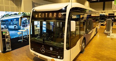 Daimler Buses Auf Der 11 Elektrobus Konferenz Des Verbands Deutscher