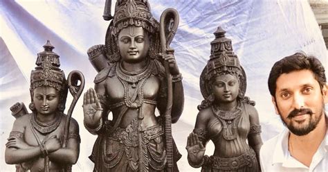 Meet Arun Yogiraj A Karnataka Sculptor Whose Ram Lalla Idol Has Been