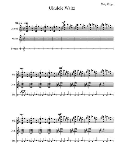Comments to free ukulele music downloads. Ukulele Waltz Sheet music | Download free in PDF or MIDI | Musescore.com