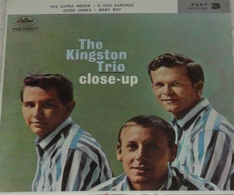 The Kingston Trio Close Up Part 3 Vinyl Folk 7 45 Rpm Ep By Rasvinyl