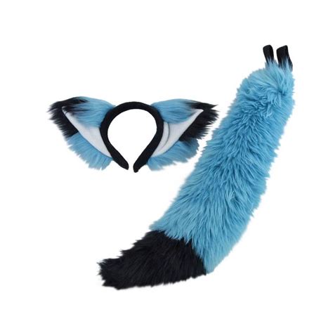 Pawstar Fox Yip Ears And Mini Tail Set Furry Plush Costume Etsy