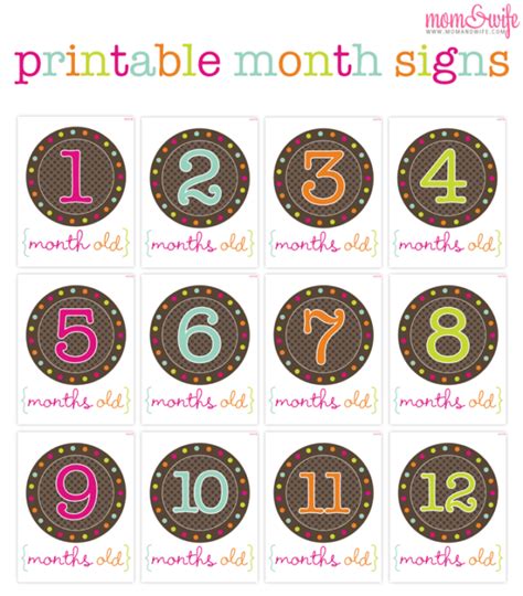 Activate idm with free idm serial key 100% working! 9 Free Printable Monthly Baby Stickers - Pretty My Party