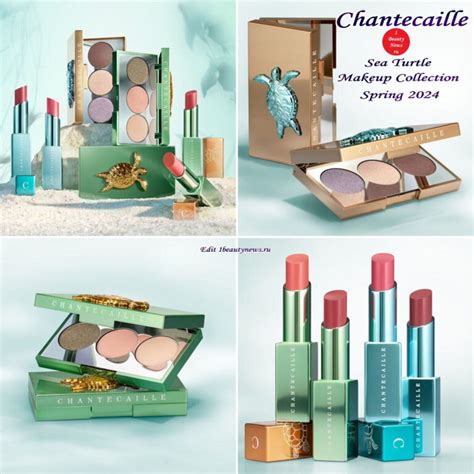 Весенняя коллекция макияжа Chantecaille Sea Turtle Makeup Collection