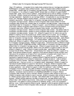The affidavit letter is an easy way to include additional evidence that supports your relationship or marriage. 7 Printable affidavit of support sample letter Forms and ...