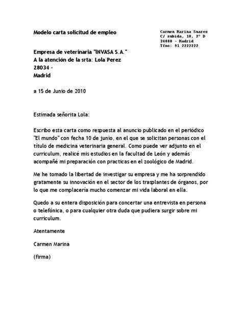 Review Of Carta De Empleo Ejemplo 2022 Mary Kendrick Ejemplo De Carta
