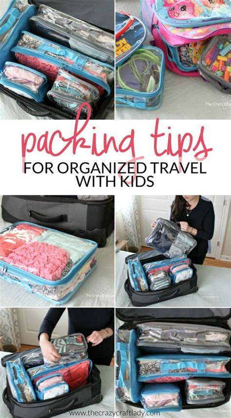 Organized Travel And Packing With Kids Travel With Kids Packing Tips