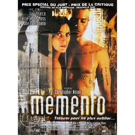 MEMENTO French Movie Poster X In