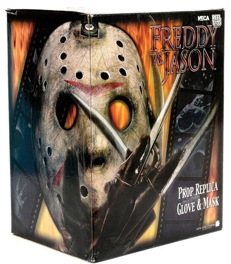 Neca Freddy Vs Jason Glove And Mask Prop Replica