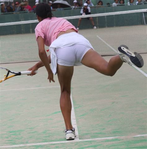 高校女子テニス部試合盗撮に見える『透けパンツ』の新たな可能性