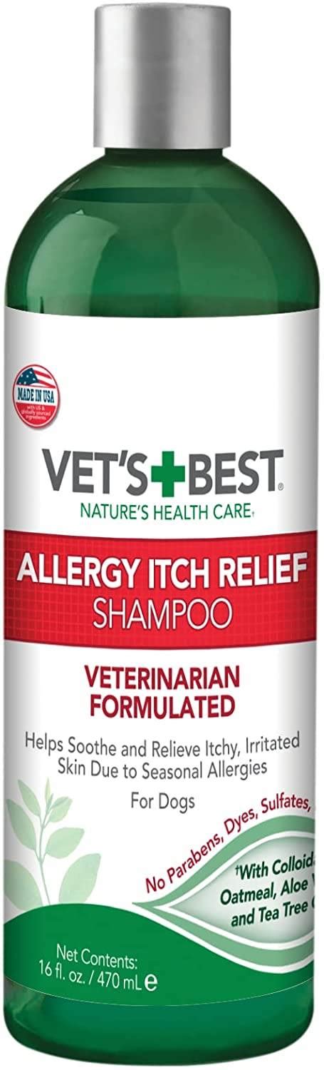Vets Best Allergy Itch Relief Dog Shampoo 16 Oz Pet Life